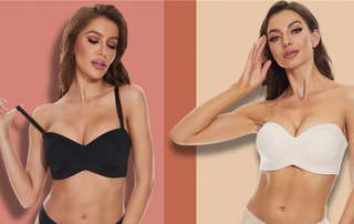 Non-Slip Convertible Bandeau Bra